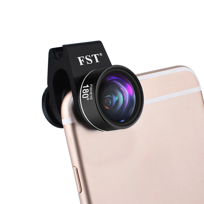 4-in-1 HD Phone Lens Kit: Long Focus, Wide, Macro, Fish Eye